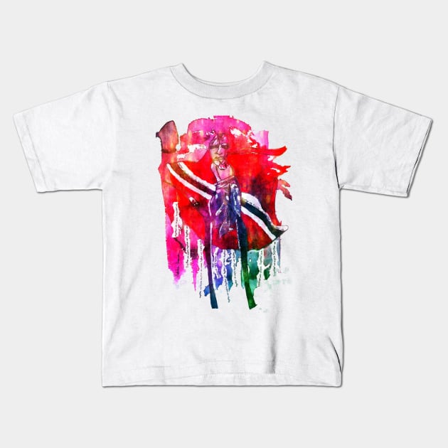 Moko Jumbie Kids T-Shirt by ruin